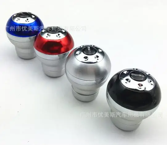 

New Fashion Aluminum Car Stoyling Aircraft Joystick Cool Operating lever Gear Stick Shift Knob For Universal Manual Car