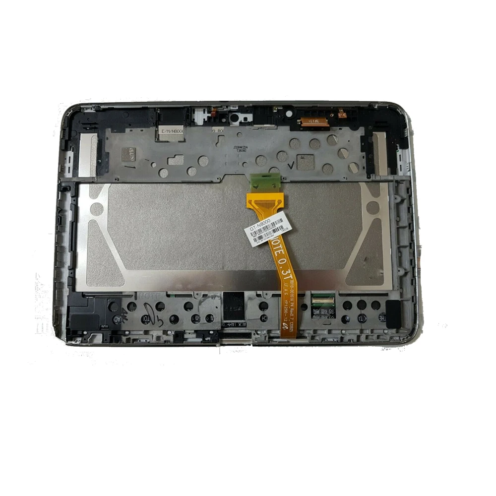 

For Samsung Galaxy Note 10.1 N8000 GT-N8000 LCD Display Touch Screen Digitizer Assembly with frame Free Tools