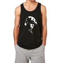 Loo show Biggie Smalls B.I.G. Пресловутый черный топ на бретелях