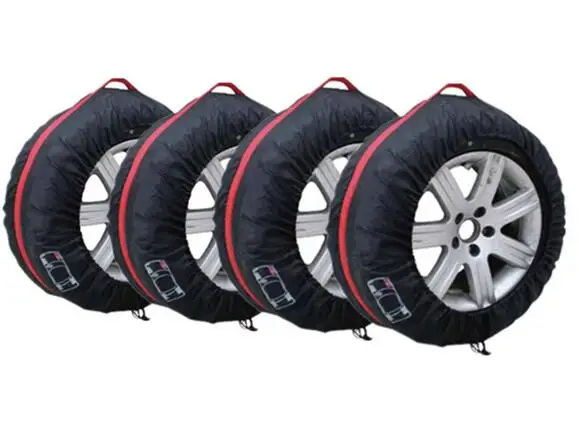 

4 Pcs 16"-22" Wheel Tyre Protection Cover Car Truck Tire Carry Tote Storage Bags tire cover