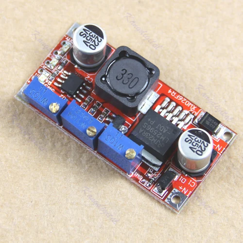 1PC LM2596 LED Driver DC-DC Step-down Adjustable CC/CV Power Supply Module преобразователь no dc dc 10 4 35v 1 25 25 2a cc cv