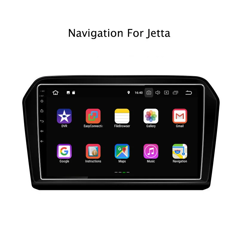 Clearance 9" 2G RAM 16G ROM Android 8.1 Car DVD Multimedia Player For VW Jetta 2013-2017 GPS Navigation Radio Stereo Audio 5