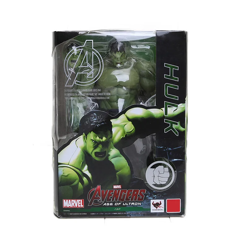 Marvel Мстители 3 фигурка Халк ПВХ экшн-фигурка отряд самоубийц Джокер фигурка супергероя Коллекционная модель игрушки для игры - Цвет: hulk box