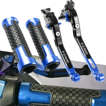 

For Yamaha FZ 400 FZ400 FZ-400 1986-1988 CNC Aluminum MotorcycleAdjustable Foldable Extending Brake Clutch Lever Handle Grips