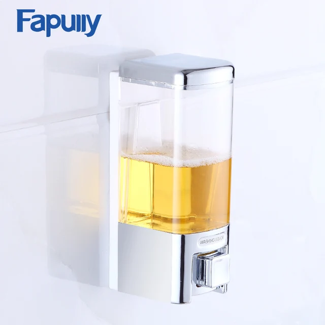 Fapully Bathroom Hand Soap Dispenser Wall Mounted Shampoo Fapully Bathroom Hand Soap Dispenser Wall Mounted Shampoo Hardware P116 01c
