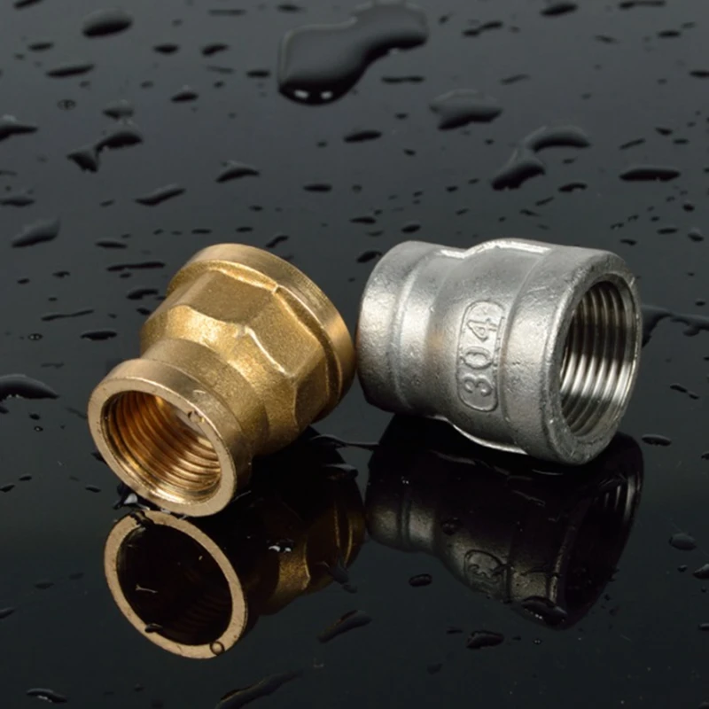 

5pcs 3/8" 1/2" 3/4" 1" Different Diameter Pipe Hoop Joint Concentric Reducer Reduced Diameter Connector Copper/Stainless Steel