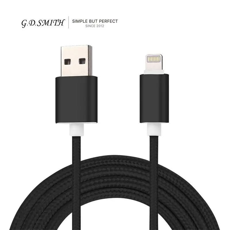 G.D.SMITH Brand USB Cable for Apple iPhone 5 5s SE...