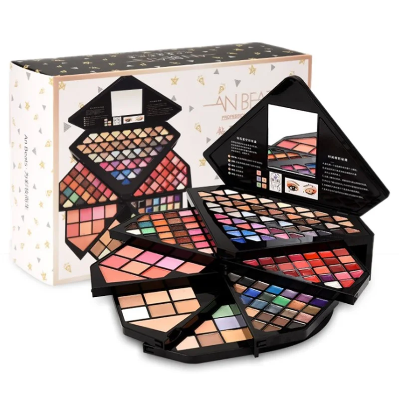 

New Brand Diamond Case makeup kit,Fashion cosmetics set,Beauty gift,Grooming powder Concealer,Magic Eyebrow, Charming eyeshadow