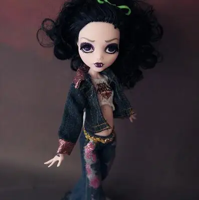 

Genuine fashion Children american Girls Gift clothes suit,10pcs/lot party wedding dress For Original Monster High Dolls 1/6
