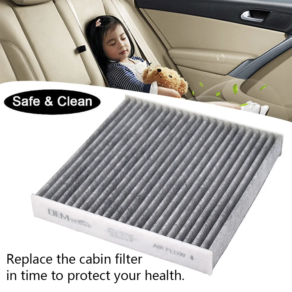 2x автомобиль аксессуары пыльца салонный фильтр кондиционера 80292-TF0-G01 для Honda City Civic X CR-Z 4 HR-V 2013