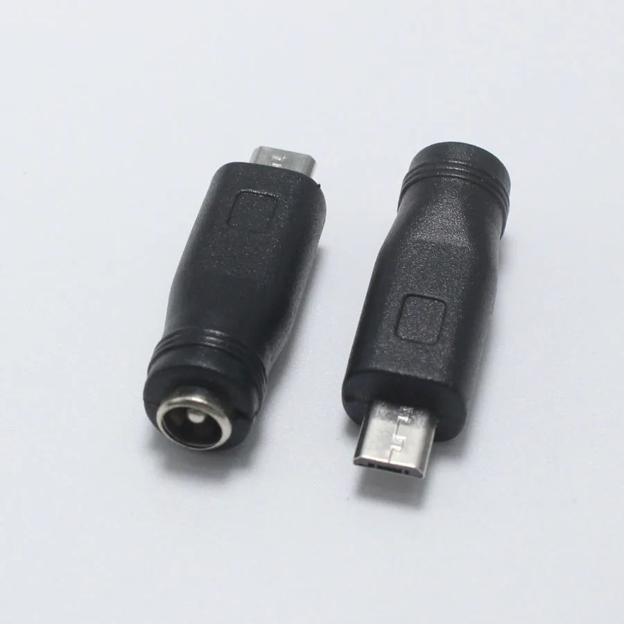 EClyxun 1 шт. 5,5x2,1 мм разъем для Mini/Micro USB Мужской 5 Pin DC разъем питания 90/180 градусов разъем адаптер для V8 Android