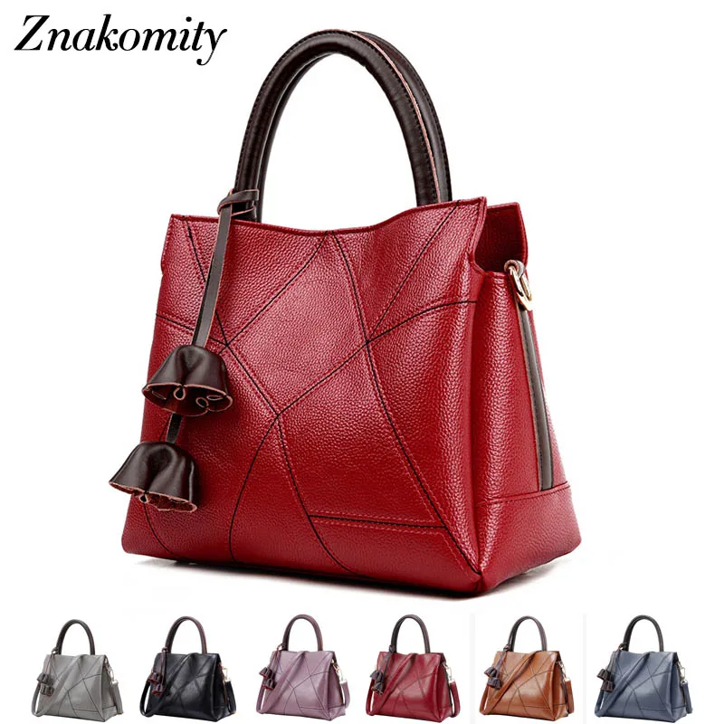 Red Leather Handbags For Women