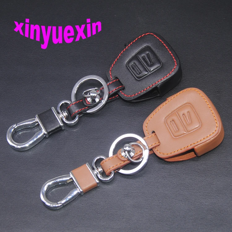 Кожаный чехол Xinyuexin для автомобильного ключа Opel Astra Zafira Vauxhall Vectra Omega дистанционный