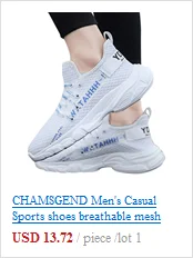 CHAMSGEND/Повседневная модная мужская обувь для бега; Мужская обувь Agan; легкая дышащая обувь на подушке для ходьбы; спортивная обувь для тренировок
