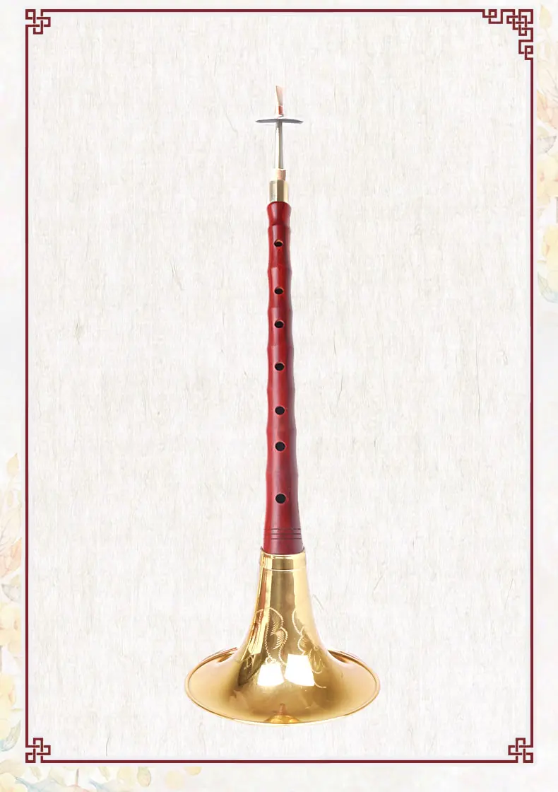 

Indian rosewood suona horn top quality surnay chinese traditional woodwind instrument surnai free shipping ABCDEFG tone suo na