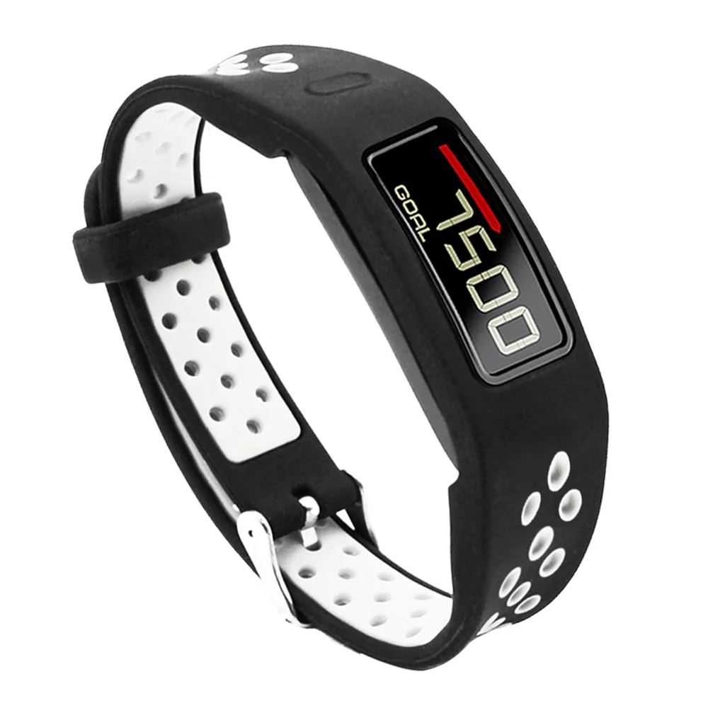 Силиконовый сменный ремешок для часов Garmin Vivofit, 2 ремешка, красочные умные часы, спортивный браслет для Vivofit 2, браслет для часов