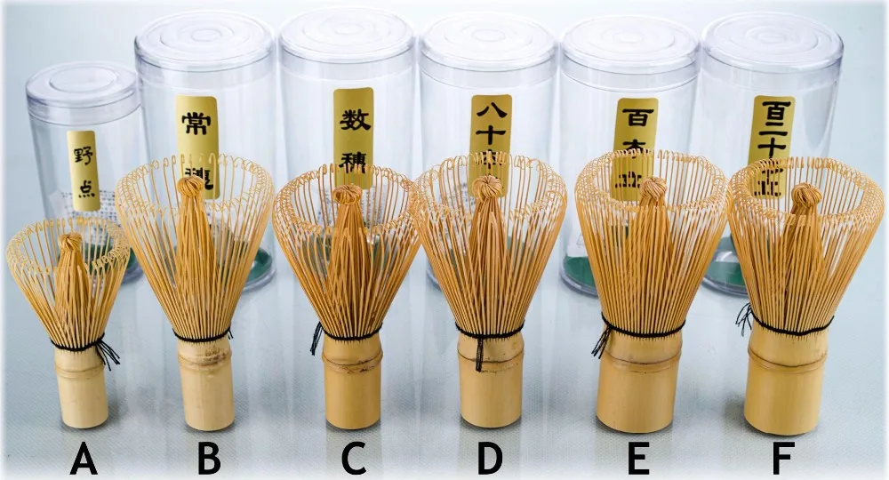 Виды новых японских церемоний бамбуковый Chasen зеленый чай венчики для матча порошок