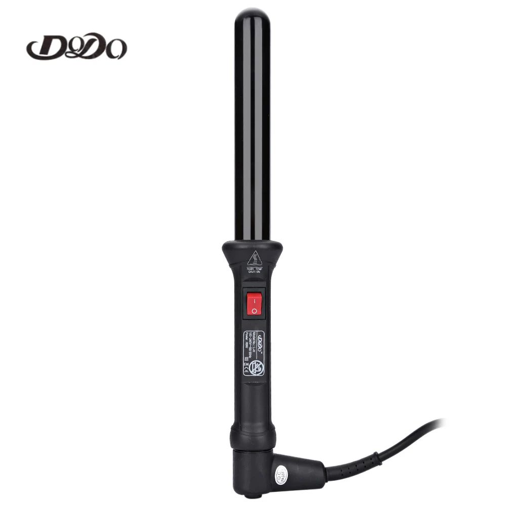 

DODO Professional Electric Hair Curling Iron 25mm Ceramic Dual Voltage Frizz Control Press Action Hair Curler Styling Tool