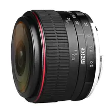 MEIKE MK-6.5mm F2.0 Рыбий глаз объектив с фиксированным фокусом объектив с EF-M креплением объектив с большой апертурой Автофокус Объектив для Canon DSLR камера