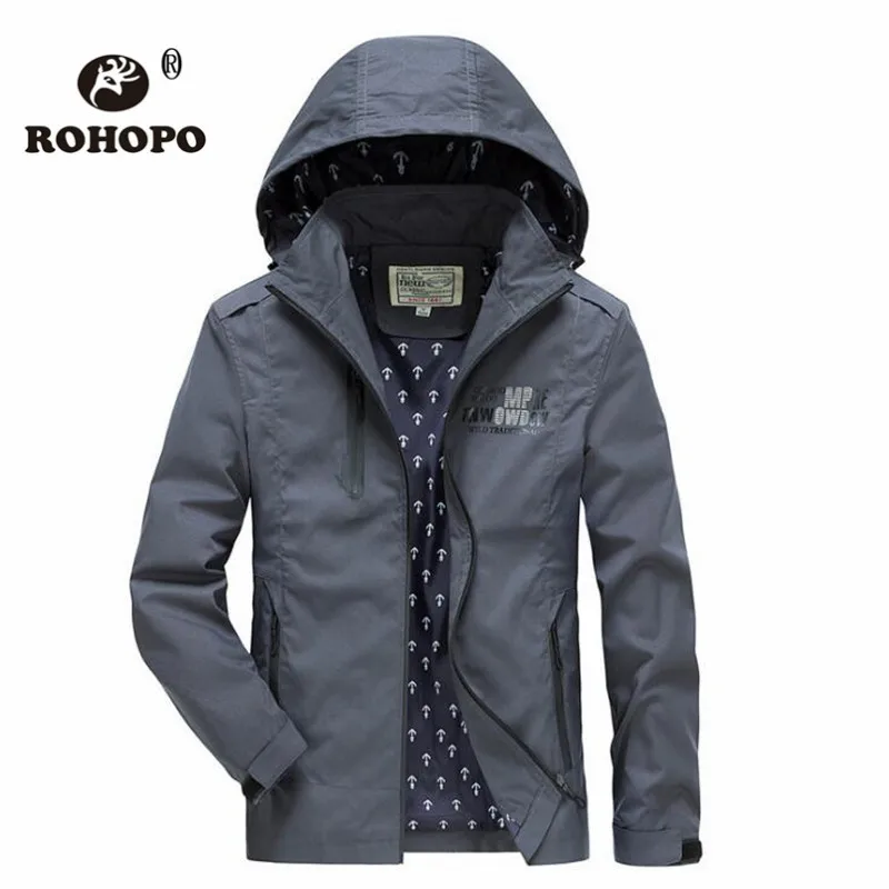 

Quick Dry Windbreaker Jacket Man Black Gray Casual Korean Style Waterproof Jackets 2019 Autumn Male Outwear Coat Soft Shell Man