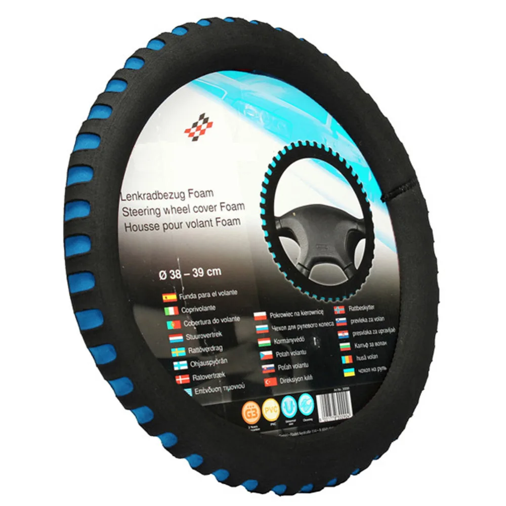 Universal Car Steering Wheel Cover EVA Diameter 38cm Automotive Car Covers 3 Colors Fit Most Car Styling Anti Holder Protector Universal Car Steering Wheel Cover EVA Diameter 38cm Automotive Car Covers 3 Colors Fit Most Car Styling Anti Holder Protector