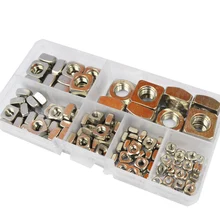 Square Nut Metric Threaded Nuts Fastener 304 Stainless Steel Set Assortment Kit M3 M4 M5 M6 M8 M10 Square Nut Metric Threaded Nuts Fastener 304 Stainless Steel Set Assortment Kit M3 M4 M5 M6 M8 M10