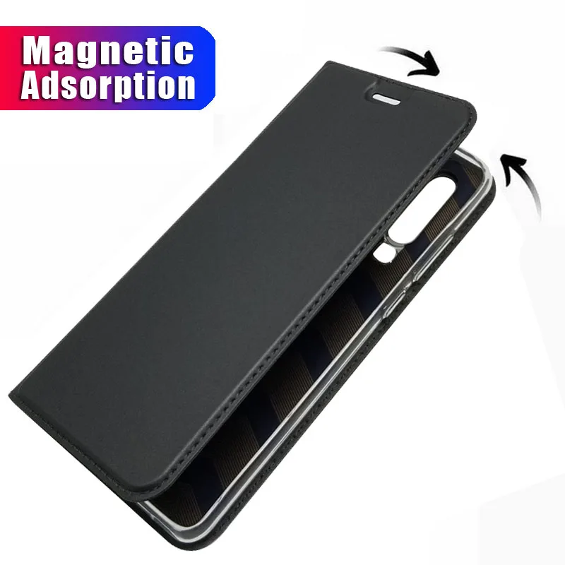 

For Huawei P30 Case Flip Cover Magnetic Leather Wallet For Huawei P30 Pro Phone Cases Ultra Thin Funda Coque Businesss Book Case