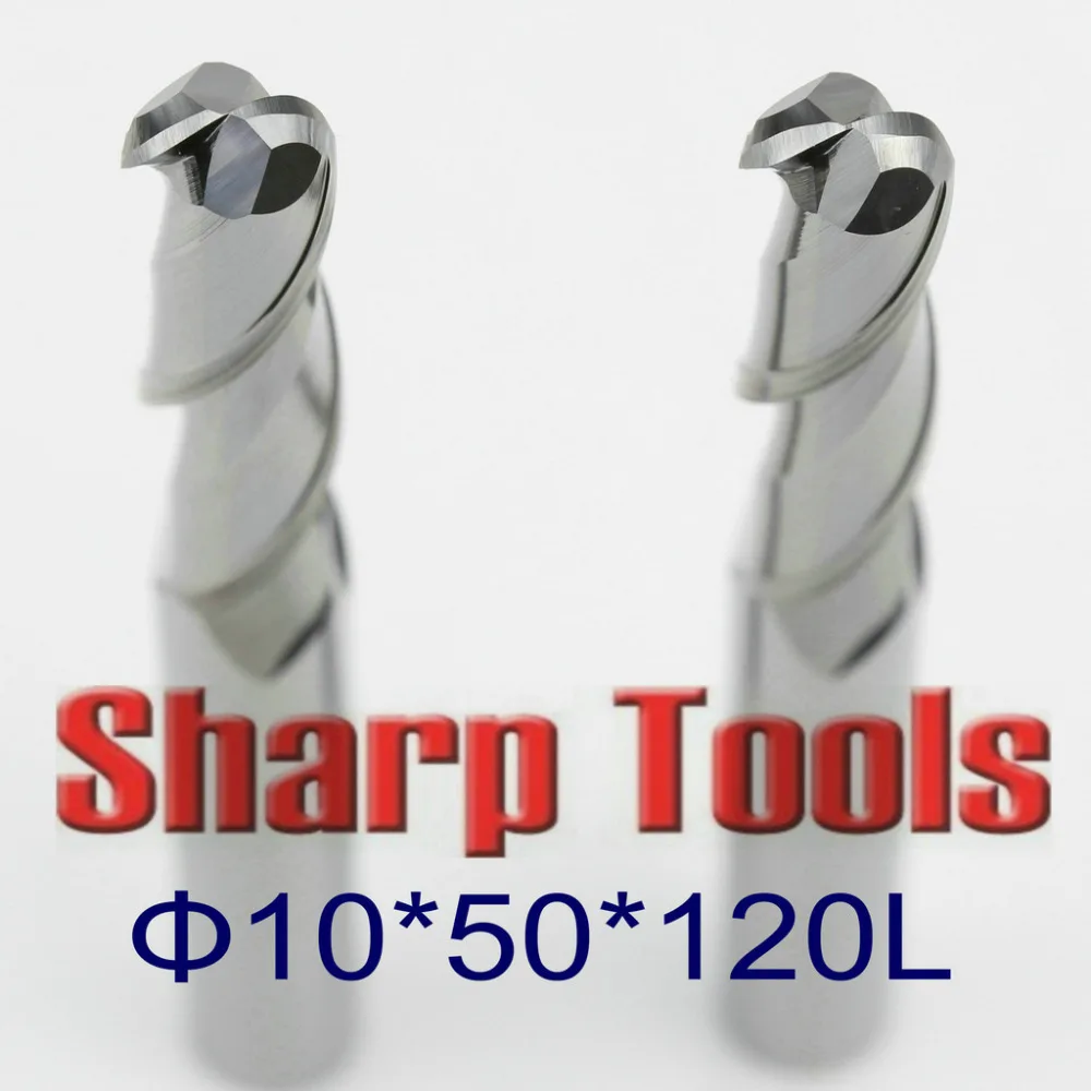 2 Flute Ball Nose End Mills for Wood 3D Long End Mill Carbide Cutter Engraving Bits Router Tools