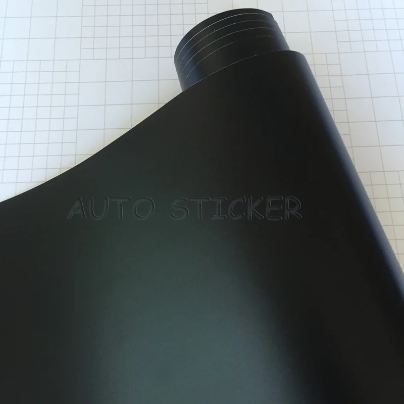 MATTE BLACK WRAP STICKER