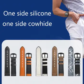 

Vintage Genuine Cow Leather Watchband Wrist Strap Bracelet Replacement Accessories for Huawei Watch GT/Honor Magic Smartwatch