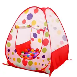 Портативный Детская Игровая палатка дети океан шары бассейн яма складной детские палатки дом Крытый Открытый сад дома тент для игры Играть