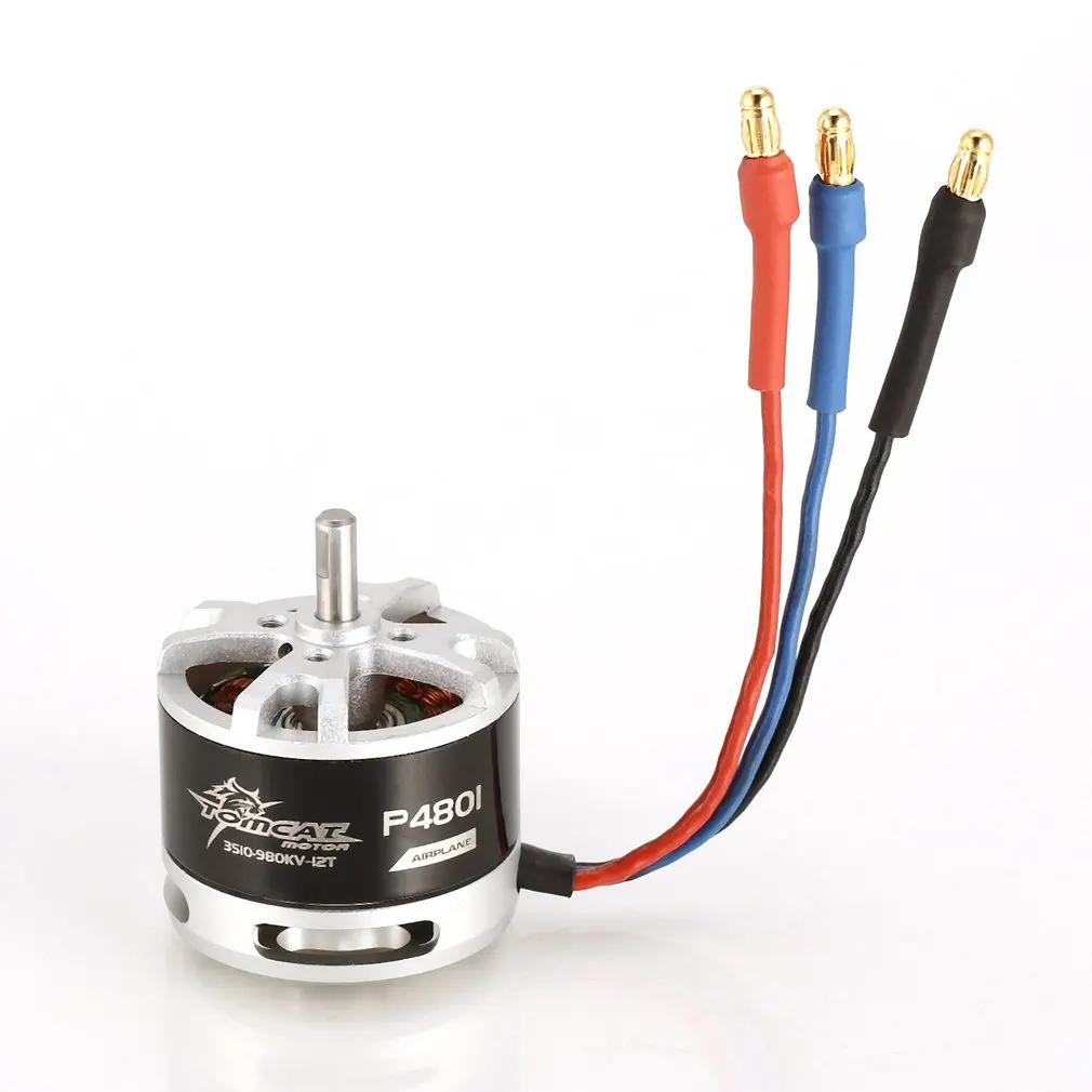 

TomCat TC-P 3510 KV980 12T Brushless Motor Skyload 30A Brushless ESC Combo Set for RC Fixed Wing Airplane Drone Helicopter