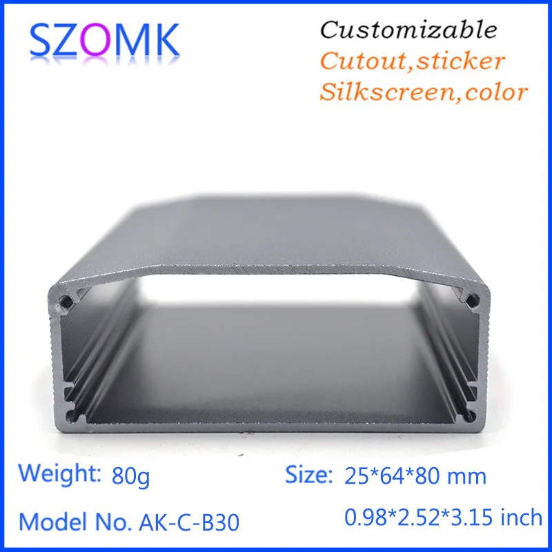 aluminum extrusion case szomk aluminum project box electronics enclosure for pcb aluminum amplifier housing box extruded junction box aluminum diy box pcb control enclosure electrical gps tracker outlet boxes  (3).jpg