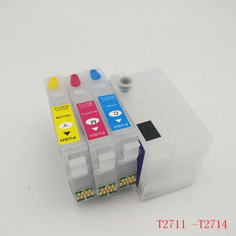 

Vilaxh T2711 refillable ink cartridge For EPSON WF-3620DWF 3640DTWF 7110DTW 7610DWF 7620 wf7710 7720 WF-7210