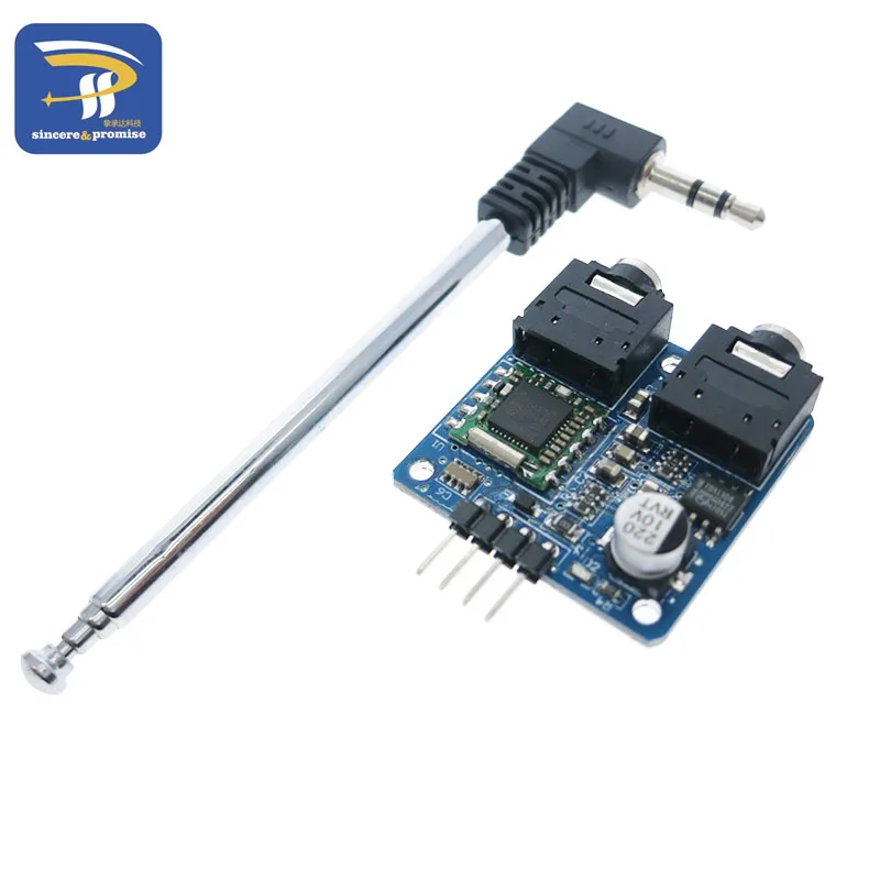 TEA5767 FM Stereo Radio Module 76-108MHZ With Free Cable Antenna