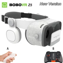 Original bobovr Z5/bobo vr Z5 Virtual Reality goggles 120 FOV 3D Glasses google cardboard with Headset Stereo Box For smartphone