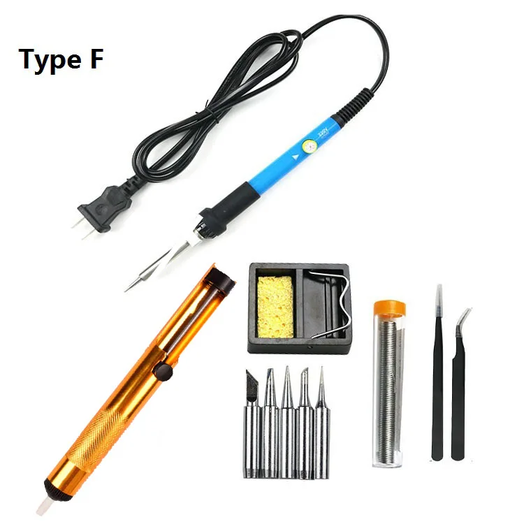 60W Adjustable Temperature Electric Soldering Iron Set Welding Solder Station Heat Pencil Repair Tool Kit Soldering Cleaning 60W Adjustable Temperature Electric Soldering Iron Set Welding Solder Station Heat Pencil Repair Tool Kit Soldering Cleaning