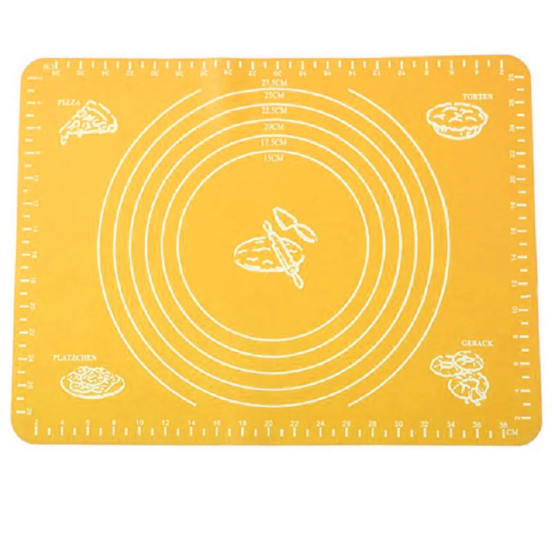 LF Sxsounai силиконовый коврик для выпечки пиццы тесто для приготовления теста Кухонные гаджеты Инструменты для приготовления пищи посуда для выпечки аксессуары для замеса - Цвет: orange