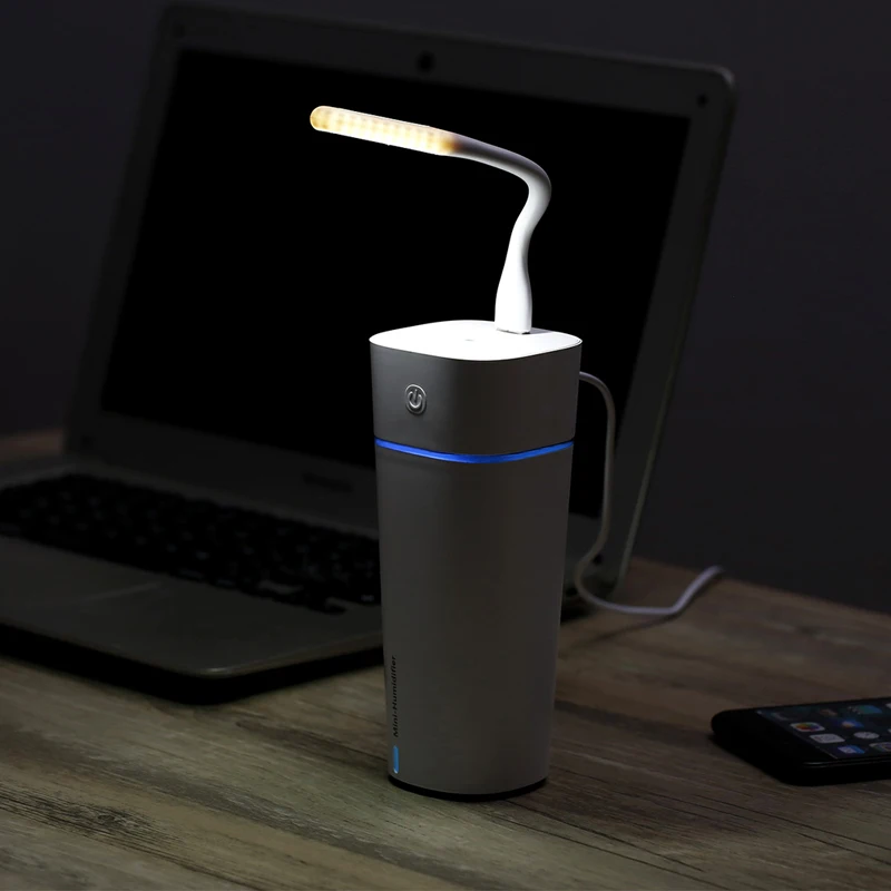 3 in 1 Aroma Essential Oil Diffuser Ultrasonic M11 Cup Humidifier Air Purifier LED Night Light USB Fan Car air freshener