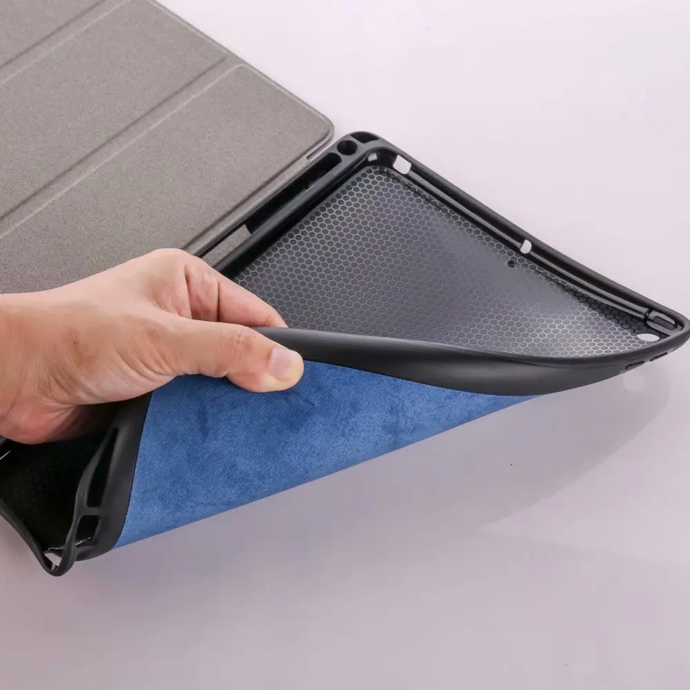 Держатель пенал для iPad Pro 10,5 Smart Cover из искусственной кожи для нового iPad 10,5 чехол мягкий магнитный Trifold стенд A1701 A1709