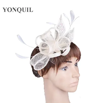 

2018 New arrival Ladies Fascinator Hat headwear Fashion Women wedding Party Elegant Fascinators feather Hair Accessories SYF231