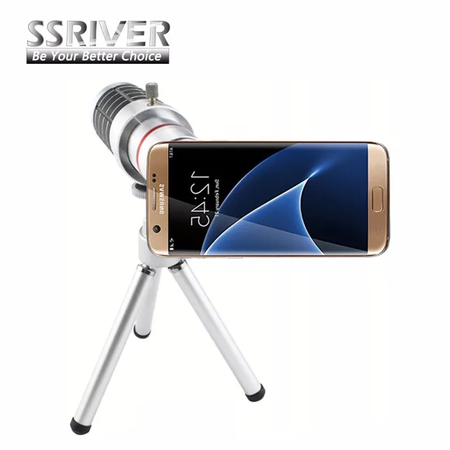 SSRIVER for Samsung Galaxy S7 Edge 16x Zoom Lens Telescope