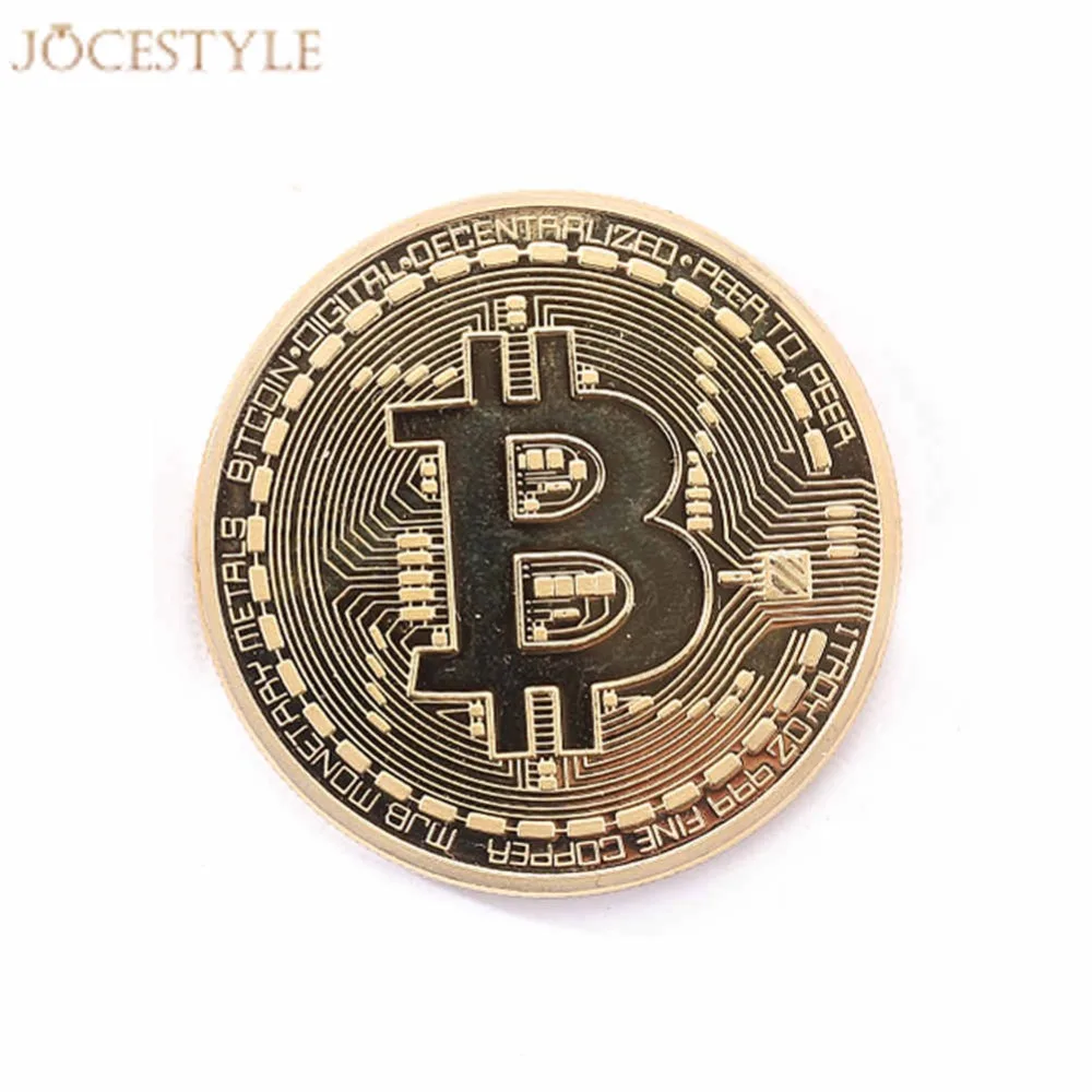 Бронзовые физические биткоины Casascius Бит монета BTC металлический подарок 1 OZ