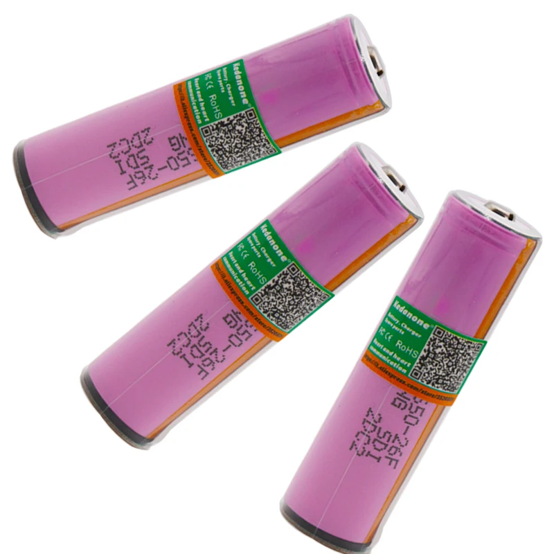 Новый оригинальный 3 7 V 18650 2600AMH ICR18650 26F литиевая батарея аккумуляторная Щит защиты