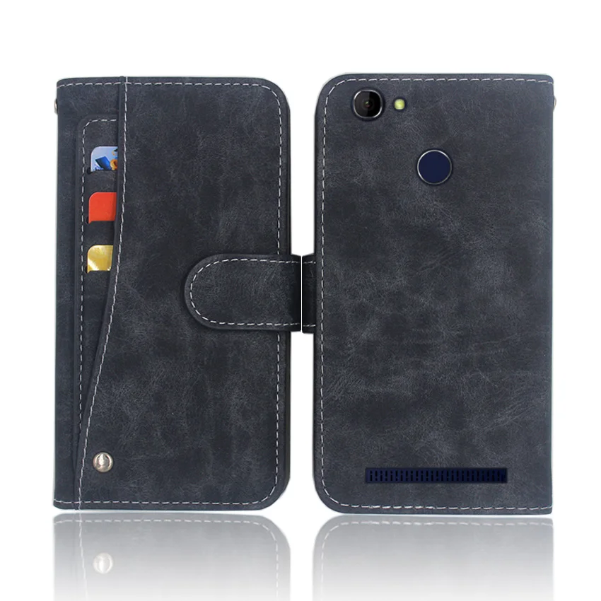 Лидер продаж! HomTom HT50 чехол высокого качества кожаный чехол-книжка для телефона