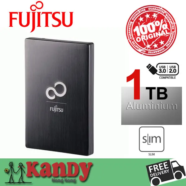 Fujitsu Алюминий USB 3.0 внешний жесткий диск HDD 1 ТБ Disco Дуро экстерно 1to HD disque мажор externe