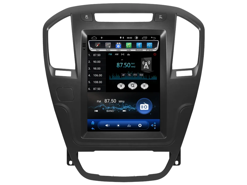 Perfect OTOJETA Android 8.1.0 vertical screen Car Multimedia tesla GPS NAVIGATION Radio player for OPEL INSIGNIA 2008-2011 auto stereo 3