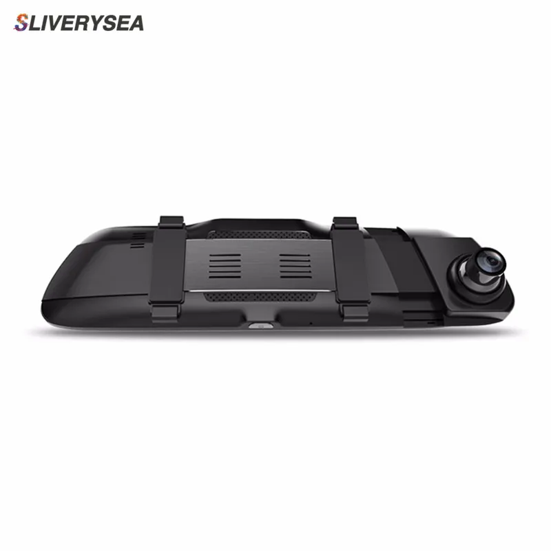 SLIVERYSEA 10 &quotFull Touch ips потоковый медиа рекордер для вождения зеркало заднего вида HD