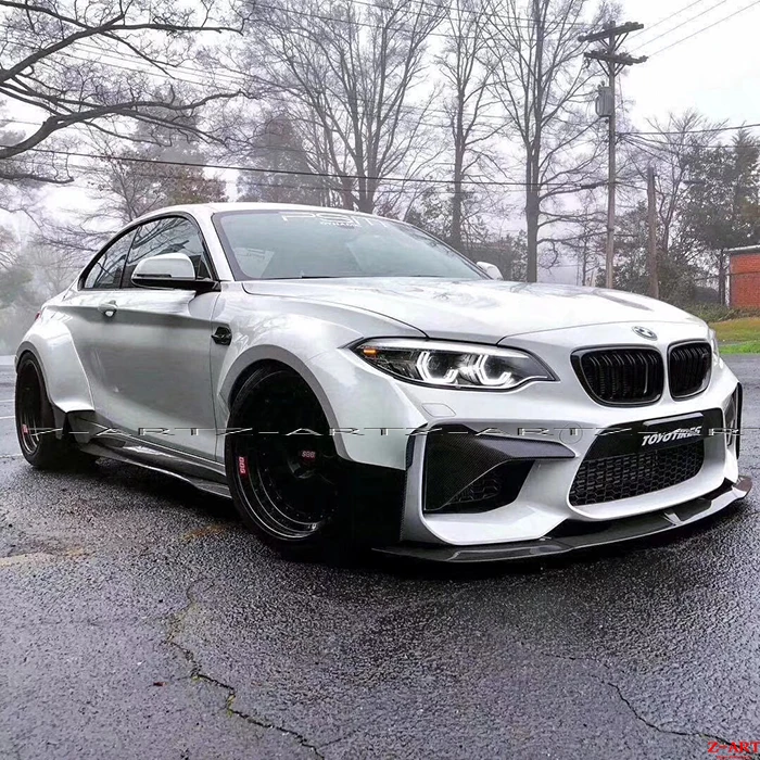 Z Art Carbon Fiber Body Kit For Bmw M2 2015 2017 For Psm Body Kit For Bmw F87 M2 Wide Body Kit Body Kits Aliexpress