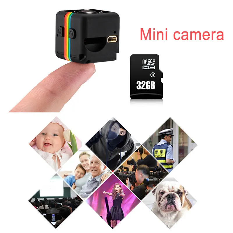 

Smart 1080p HD Small Secret Micro Mini Camera Video Cam Night Vision Wireless Body DVR DV Tiny Minicamera Microchamber 2019 New